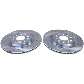 Power Stop 22-24 Jeep Grand Cherokee Rear Drilled & Slotted Rotor - Pair