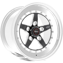 Load image into Gallery viewer, Weld Weldstar 15x8 / 5x4.75 BP / 3.5in. BS Black Wheel - Non-Beadlock