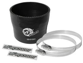 aFe Magnum FORCE Intake Coupling Kit (3-3/4 IN ID to 3-1/2 IN ID x 3 IN L) Straight Black