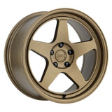 Kansei K12B Knp 18x9in / 5x100 BP / 12mm Offset / 73.1mm Bore - Bronze Wheel