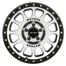 Load image into Gallery viewer, Method MR305 NV 17x8.5 0mm Offset 5x5 94mm CB Machined/Black Street Loc Wheel