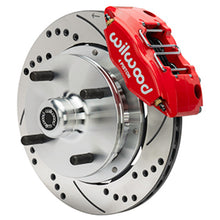 Load image into Gallery viewer, Wilwood 73-76 Porsche 914 Front Powerlite Brake Kit Dilled &amp; Slotted - Red