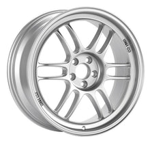 Load image into Gallery viewer, Enkei RPF1 15x7 4x100 41mm Offset 73mm Bore Silver Wheel Honda &amp; Acura 4-Lug/02-06 Mini