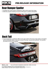 Load image into Gallery viewer, HKS BODY KIT TYPE-S FL5 F-Spoiler