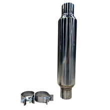 Load image into Gallery viewer, Kooks 2.5in Round Clamp In Muffler 14in Long Polished Stainless Steel