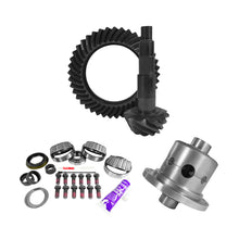 Load image into Gallery viewer, Yukon Gear 11.5in AAM 3.73 Rear Ring &amp; Pinion Install Kit Positraction 4.375in OD Pinion Bearing