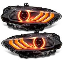 Load image into Gallery viewer, Oracle Lighting 18-23 Ford Mustang Dynamic ColorSHIFT LED Headlights - Black Series NO RETURNS
