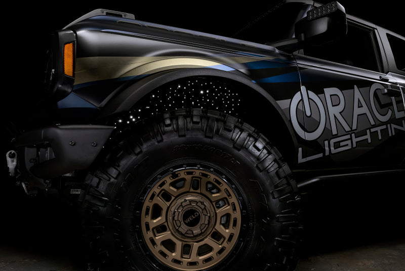 Oracle Lighting Fiber Optic Wheel Liner ColorSHIFT RGBW Kit-40W LED/600 Fibers NO RETURNS