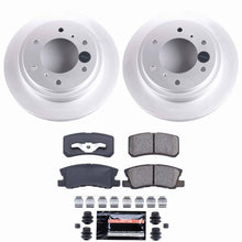 Load image into Gallery viewer, Power Stop 01-06 Mitsubishi Montero Rear Z23 Coated Brake Kit