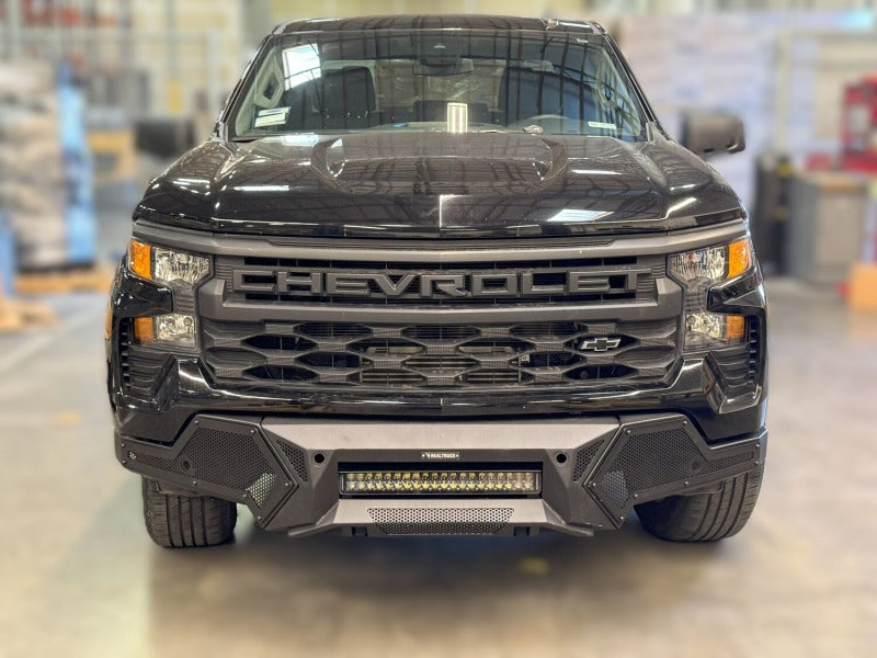 Go Rhino 22-26 GM Silverado/Sierra 1500 Element Front Bumper w/ Power Bar - Tex. Blk