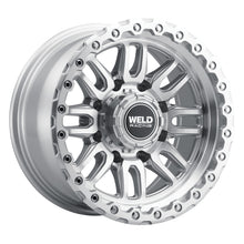 Load image into Gallery viewer, Weld Off-Road Swift 17x9in 6x135 / 6x139.7 BP ET-12 106.1mm CB - Gloss Silver Machined Wheel &amp; Ring