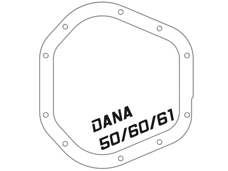 aFe Power Front/Rear Diff Cover Kit w/ Oil 17-22 Ford Diesel V8 (Dana Super 60 & Sterling 10.5-12)