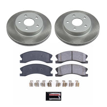 Load image into Gallery viewer, Power Stop 99-04 Jeep Grand Cherokee Front Semi-Coated Rotor Kit