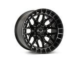 Vossen HFX-1 20x9 - 8x180 - ET18 - Deep Face - 124.3 - Tinted Gloss Black Wheel