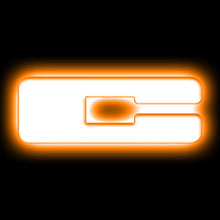 Load image into Gallery viewer, ORACLE Lighting Universal Illuminated LED Letter Badges - Matte White Surface Finish - C NO RETURNS