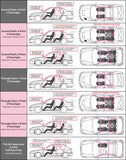 Cusco 92-95 Honda Civic EG6 (Non-Sunroof) 2 Psgr/7Pt Chromoly Dash-Thru LHD Roll Cage (S/O No Cncl.)