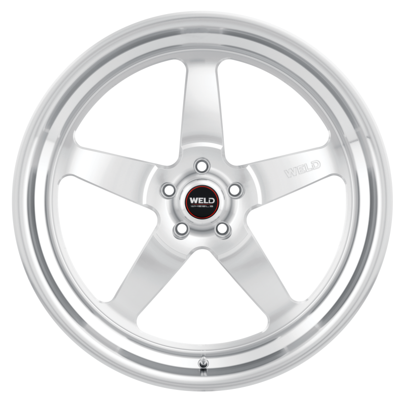 Weld Ventura Street 22x10.5 / 5x120.65 / 6.25 BS / 78.1 HB - Gloss Machined - Non-BL Wheel