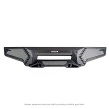 Load image into Gallery viewer, Go Rhino 21-23 Ford F-150 (4dr) Element Front Bumper w/ Power Bar - Tex. Blk