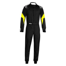 Load image into Gallery viewer, Sparco Suit Competition 48 Black/Yel