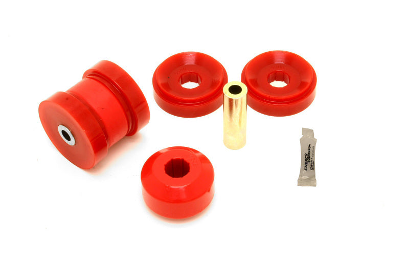 BMR 10-15 5th Gen Camaro Front Radius Rod Bushing Kit - Red