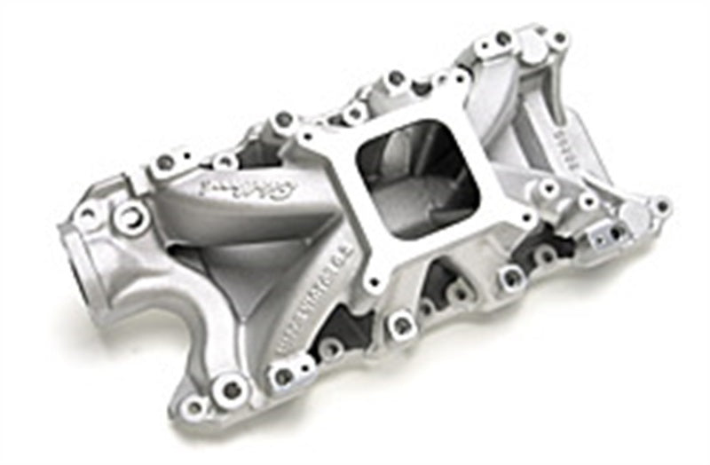 Edelbrock Intake Manifold Super Victor EFI Ford Windsor 8 2In Deck Block Polished Finish