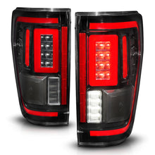 Load image into Gallery viewer, ANZO 21-23 Ford F-150 LED Taillights Seq. Signal w/BLIS Cover - Black Housing