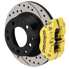 Load image into Gallery viewer, Wilwood kit rear NDPR PORS 911 1984-89 11.42X.95 rotor SRP yellow W/LINES