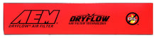 Load image into Gallery viewer, AEM Nissan 11.438in O/S L x 9.75in O/S W x 1.438in H DryFlow Air Filter