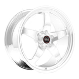 Weld S71 18x9.5 / 5x4.5 BP / 6.6in. BS Black Wheel (HighPad) - Single Beadlock