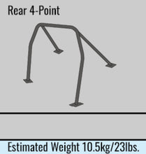 Load image into Gallery viewer, Cusco D1 Chromoly 4-PT Roll Cage Nissan BCNR33 (S/O/No Cancel) CUSCO BLUE