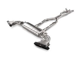 Akrapovic 2020 Mercedes-AMG GLS 63 (X167) Evolution Line Cat Back (Titanium) w/ Carbon Tips