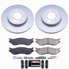 Load image into Gallery viewer, Power Stop 2003 Dodge Durango Front Z23 Coated Brake Kit