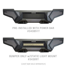 Load image into Gallery viewer, Go Rhino 24-26 Toyota Tacoma (4dr) (w/o TRD Skid Plate) Element Front Bumper w/ Power Bar - Tex. Blk