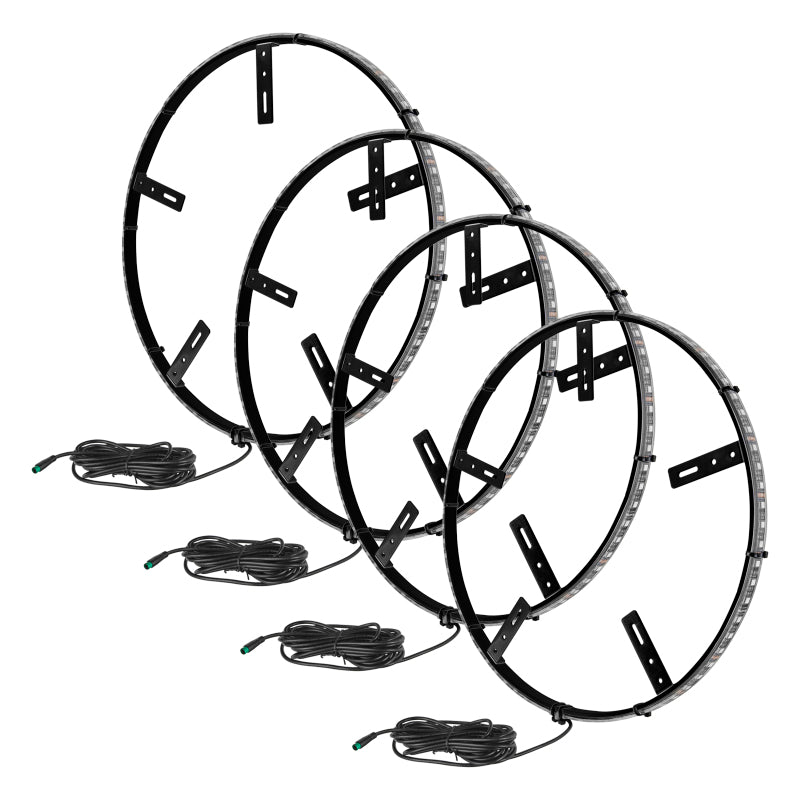 ORACLE Lighting LED Illuminated Wheel Rings - ColorSHIFT RGB+W NO RETURNS