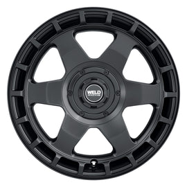 Weld Off-Road Ridge 20x9 - 8x165.1 BP - ET0 - 125.1mm CB - Satin Black Wheel