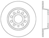 StopTech 10-12 and 15-16 Audi A3/A3 Quattro Sportstop Cryo Slotted & Drilled Rear Right Rotor