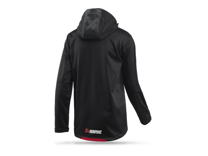 Akrapovic Mens Corpo Softshell Jacket Black - XL