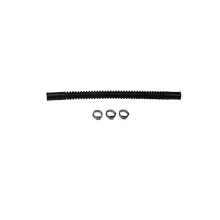 Load image into Gallery viewer, DeatschWerks Convoluted Tubing 200mm length x 10mm ID Side 1 x 10mm ID Side 2 - Black