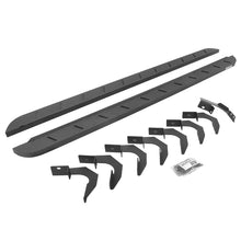 Load image into Gallery viewer, Go Rhino 15-22 GMC Canyon CC 4DR RB10 Slim Running Boards Kit (Incl. Brackets) - Bedliner Coating