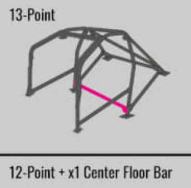 Cusco Nissan Skyline R32 BNR32 13-Point Around Dash Rollcage - Sunroof Models Only (S/O No Cancel)