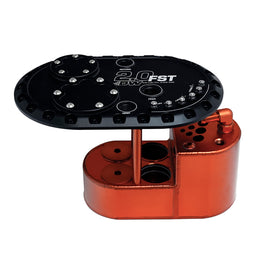 DeatschWerks 2.0L Staged Fuel Cell Universal Surge Tank (Fits 4 DW200/DW300/DW400 Fuel Pumps)