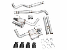 Load image into Gallery viewer, AWE 2024 Ford Mustang GT Fastback S650 RWD SwitchPath Catback Exhaust w/ Quad Diamond Black Tips