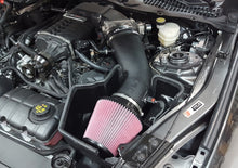 Load image into Gallery viewer, JLT 15-17 Ford Mustang GT (w/Roush/VMP Supercharger) Blk Tex CAI Kit w/Red Filter - Tune Req