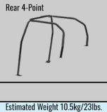 Cusco Chromoly Reg. Capacity 4pt Roll Cage Nissan R33 (S/O/No Cancel) CUSCO BLUE