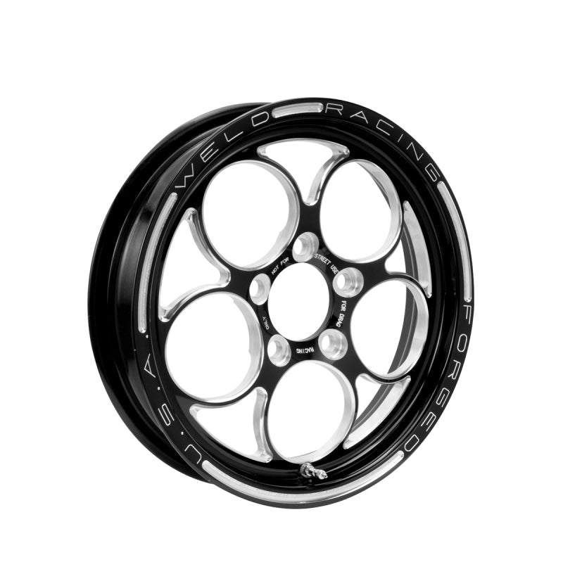 Weld Magnum 1-Piece 15x3.5 / 5x4.5 BP / 1.75in. BS Black Wheel - Non-Beadlock