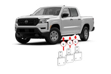 Load image into Gallery viewer, Go Rhino 05-26 Nissan Frontier (4dr) Dominator Xtreme Side Step Mounting Brackets - Tex. Blk