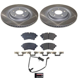 Power Stop 20-25 Audi A4 Allroad Rear Semi-Coated Rotor Kit