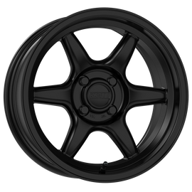 Kansei K11B Tandem 15x7in / 4X114.3 BP / 0mm Offset / 73.1mm Bore - Satin Black