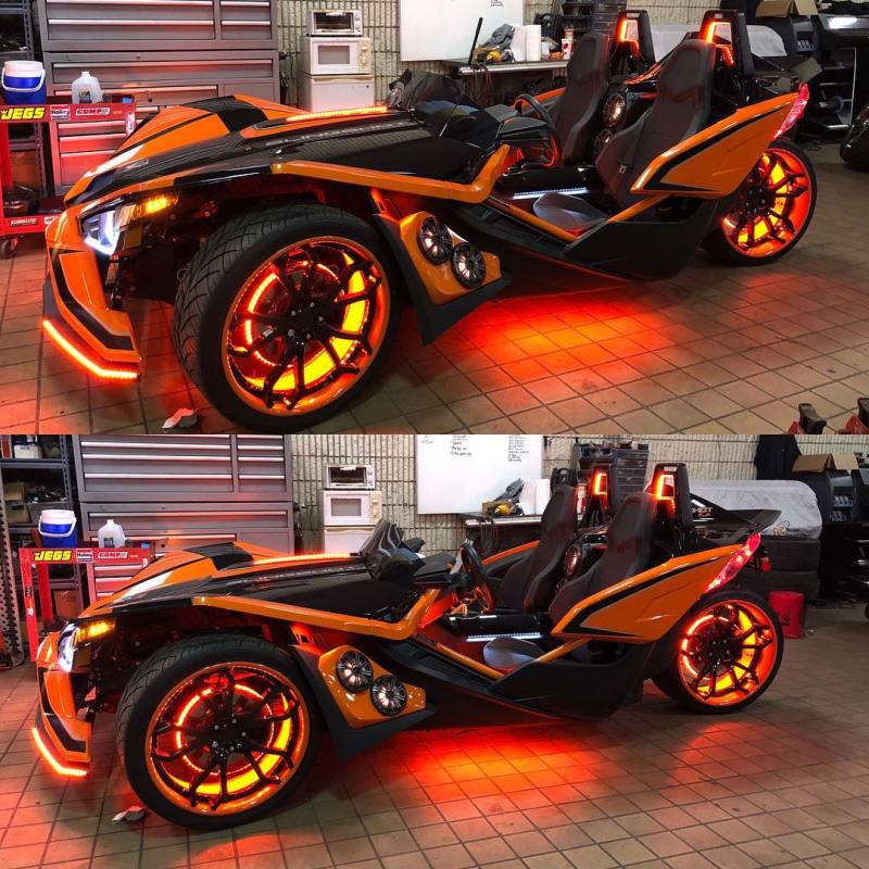 Oracle LED Illuminated Wheel Rings - ColorSHIFT - 15in. - ColorSHIFT No Remote NO RETURNS