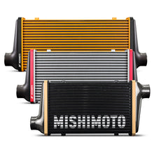 Load image into Gallery viewer, Mishimoto Universal Carbon Fiber Intercooler - Gloss Tanks - 600mm Black Core - S-Flow - R V-Band